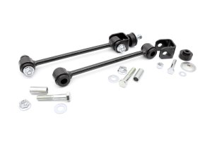 Ford F-350 Sway Bar Links - Rear - Rough Country - 4 Inch Lift - Black - '82-'85 Ford F-350 Sway Bar Links - Rear - Rough Country - 4 Inch Lift - Black - '82-'85